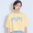 ラブトキシック・エル ティー エックス シー(Lovetoxic LTXC)のロゴアソートアップリ半T イエロー(031)