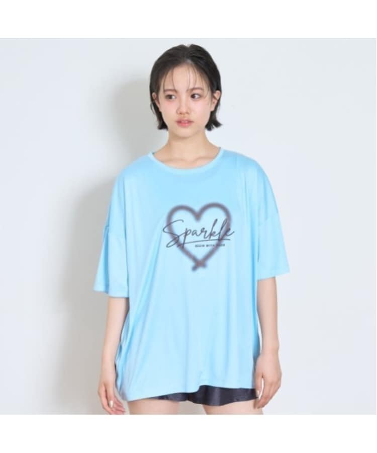 SWIM】スプレープリントラッシュTシャツ（その他） | Lovetoxic