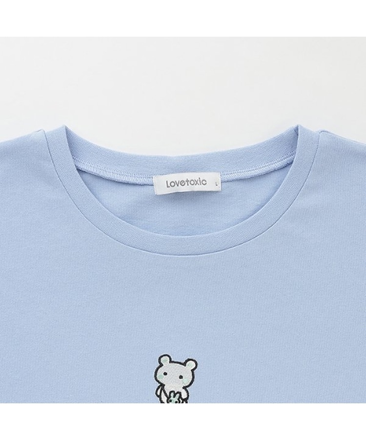 ラブトキシック・エル ティー エックス シー(Lovetoxic LTXC)のフロントキャラ刺しゅうTシャツ15