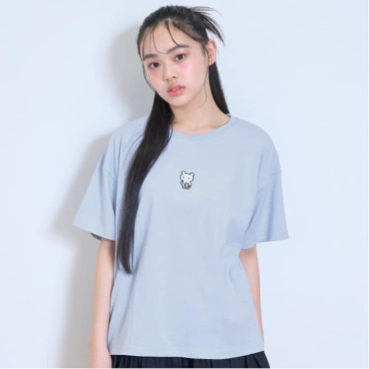 ラブトキシック・エル ティー エックス シー(Lovetoxic LTXC)のフロントキャラ刺しゅうTシャツ Ｔシャツ