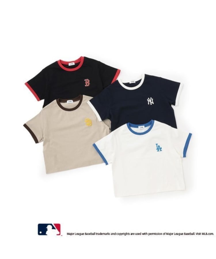 ラブトキシック・エル ティー エックス シー(Lovetoxic LTXC)の【MLB】【速乾】クロップドT6