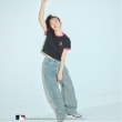 ラブトキシック・エル ティー エックス シー(Lovetoxic LTXC)の【MLB】【速乾】クロップドT1