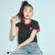 ラブトキシック・エル ティー エックス シー(Lovetoxic LTXC)の【MLB】【速乾】クロップドT ブラック(219)