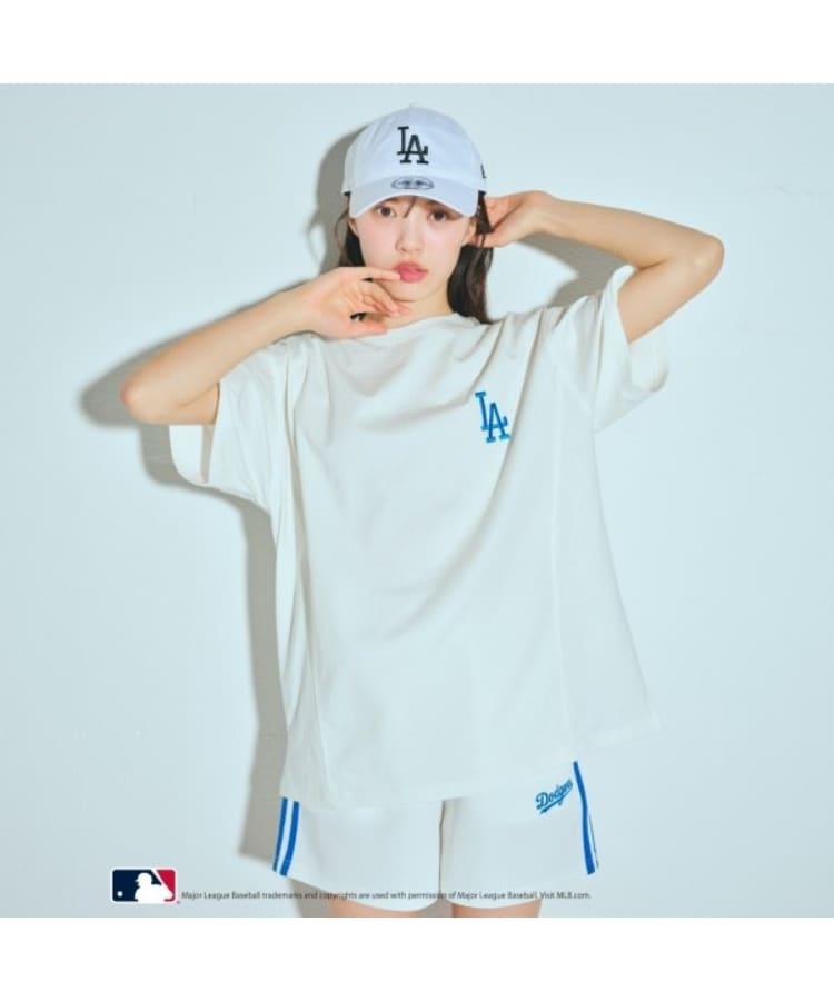 ラブトキシック・エル ティー エックス シー(Lovetoxic LTXC)の【MLB】【速乾】ルーズTシャツ オフホワイト(003)
