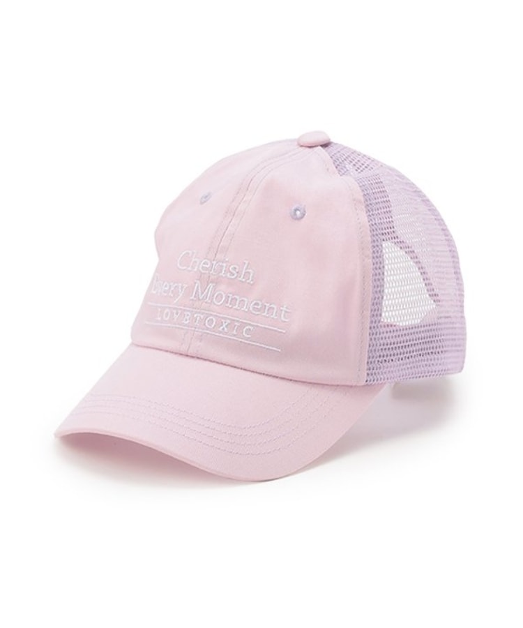 ラブトキシック・エル ティー エックス シー(Lovetoxic LTXC)のロゴメッシュキャップ ラベンダー(080)