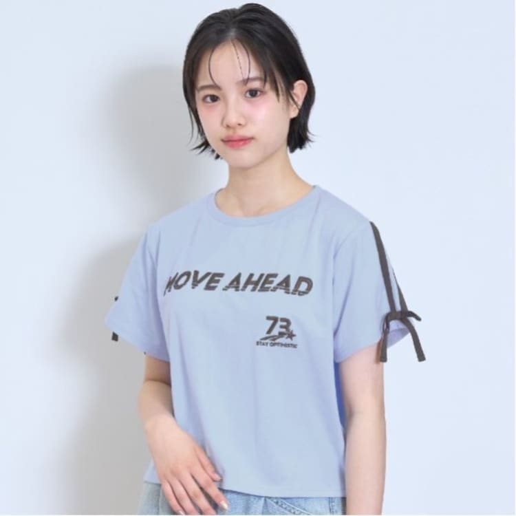 ラブトキシック・エル ティー エックス シー(Lovetoxic LTXC)の【LTXC】【吸水速乾】袖リボンゲームT Ｔシャツ