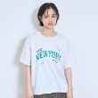 ラブトキシック・エル ティー エックス シー(Lovetoxic LTXC)のカレッジラクガキTシャツ ライトグレー(211)