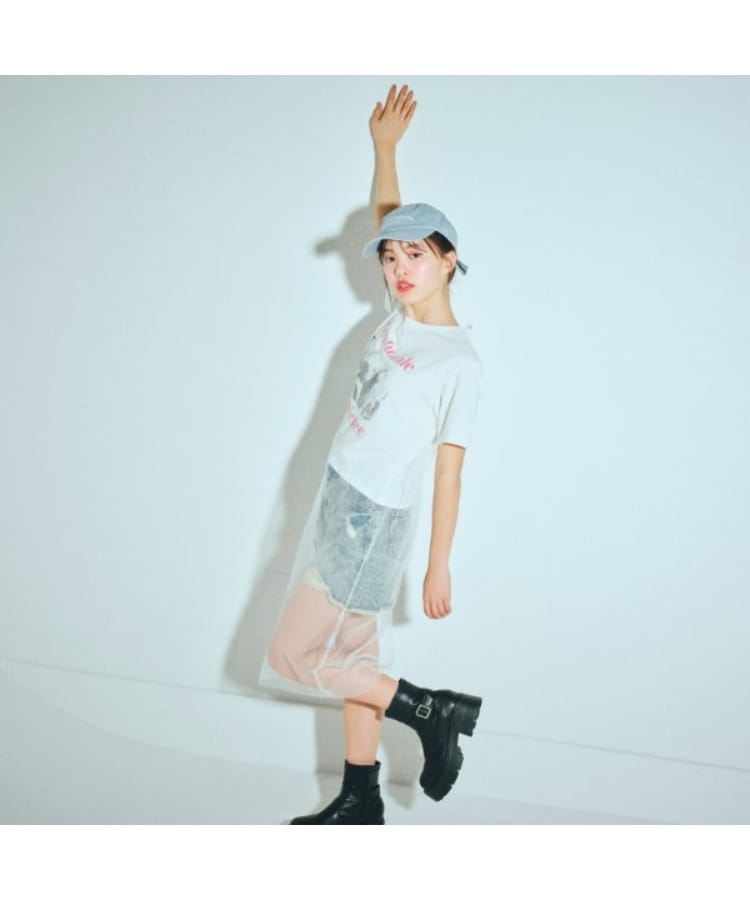 ラブトキシック・エル ティー エックス シー(Lovetoxic LTXC)のチュールレイヤードTシャツ1