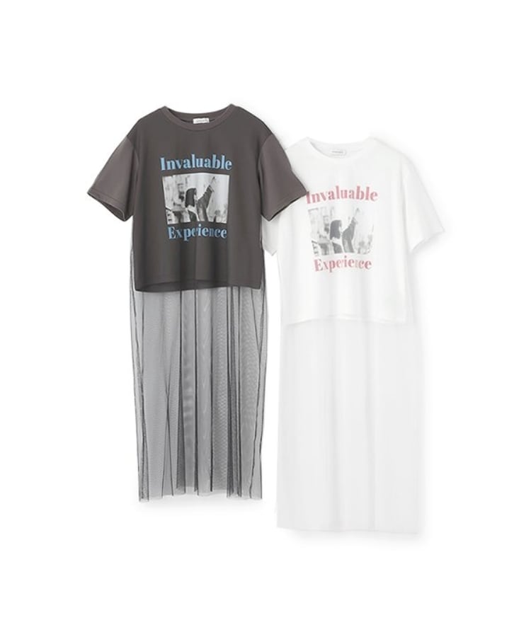 ラブトキシック・エル ティー エックス シー(Lovetoxic LTXC)のチュールレイヤードTシャツ3
