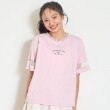 ラブトキシック・エル ティー エックス シー(Lovetoxic LTXC)の【7days】接触冷感袖シアーTシャツ ピンク(071)