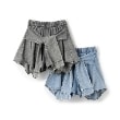 ラブトキシック・エル ティー エックス シー(Lovetoxic LTXC)のシャツ巻き風デニムキュロット4