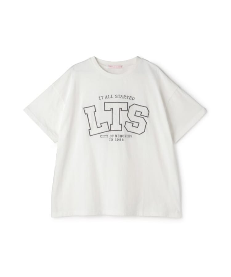 ラブトキシック・エル ティー エックス シー(Lovetoxic LTXC)の【7days】接触冷感レースロゴTシャツ1