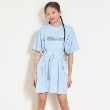 ラブトキシック・エル ティー エックス シー(Lovetoxic LTXC)の【7days】接触冷感Tワンピース サックスブルー(090)