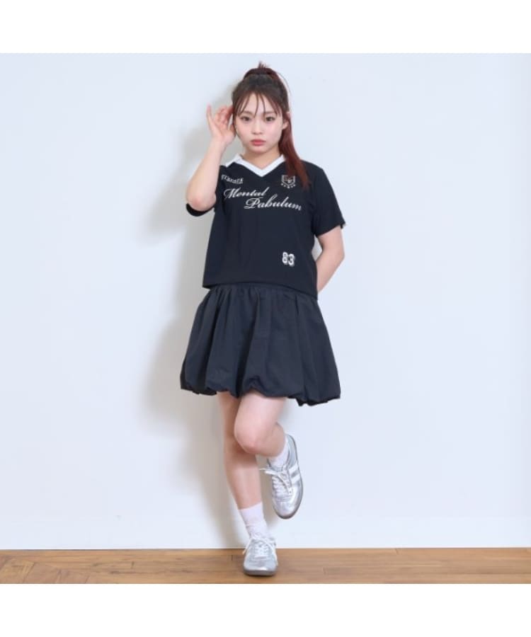 ラブトキシック・エル ティー エックス シー(Lovetoxic LTXC)のナイロンバルーンスカート1