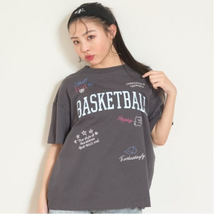 ラブトキシック・エル ティー エックス シー(Lovetoxic LTXC)の【7days】接触冷感ラクガキTシャツ Ｔシャツ