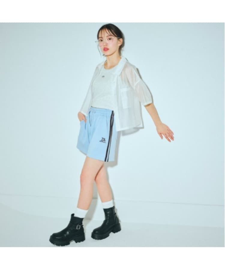 接触冷感】ラインショートパンツ(その他) | Lovetoxic LTXC 接触冷感】ラインショートパンツ(その他) | Lovetoxic LTXC