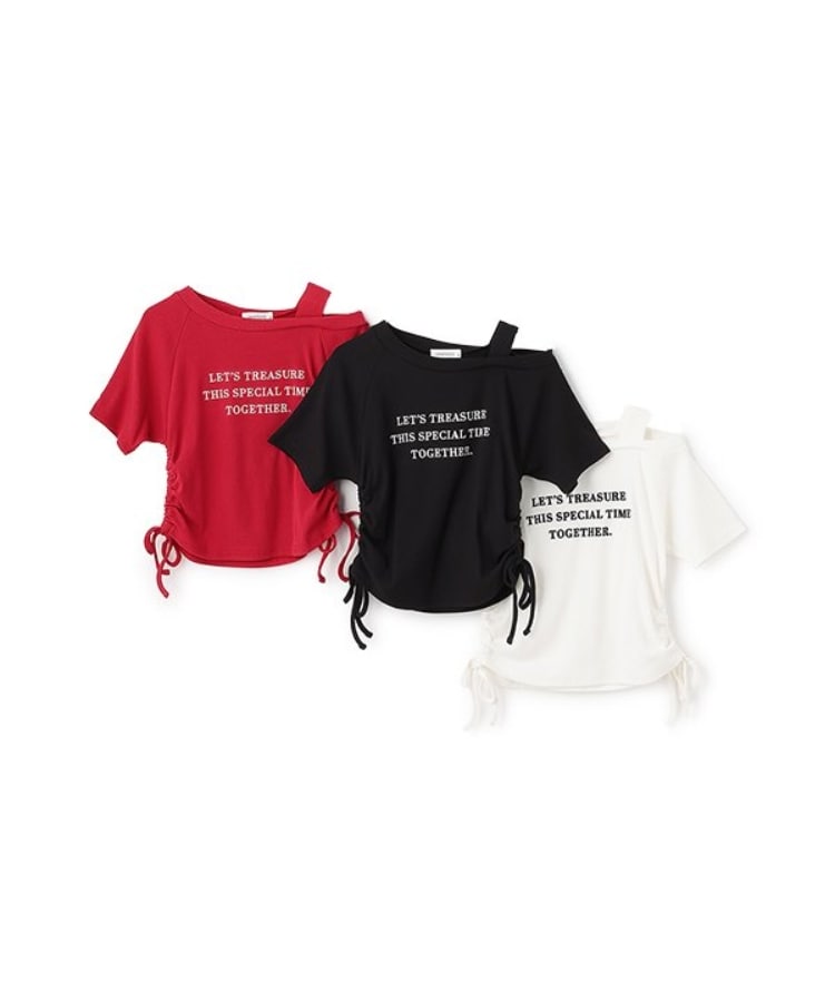 ラブトキシック・エル ティー エックス シー(Lovetoxic LTXC)のワンショルドロストTシャツ2
