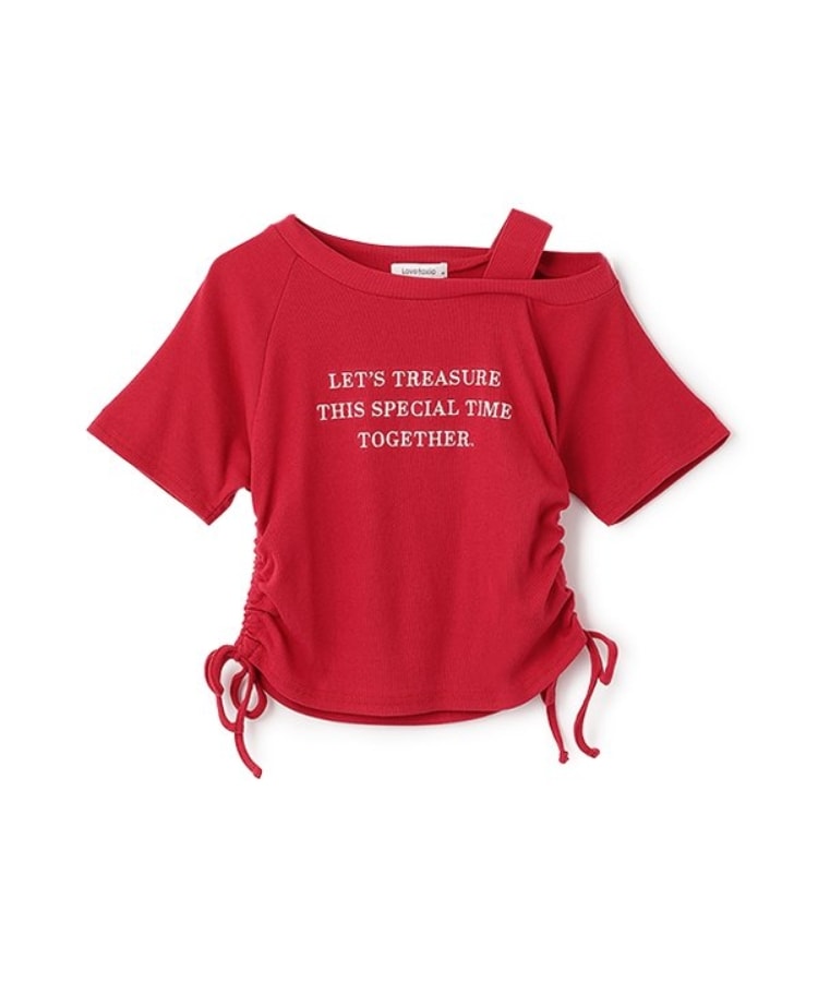ラブトキシック・エル ティー エックス シー(Lovetoxic LTXC)のワンショルドロストTシャツ4