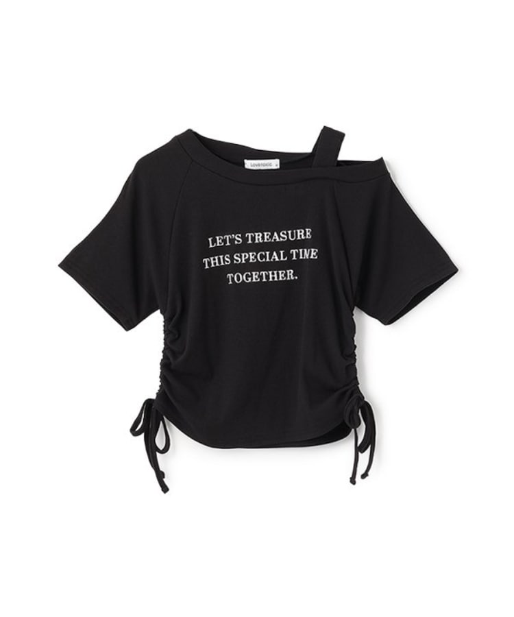 ラブトキシック・エル ティー エックス シー(Lovetoxic LTXC)のワンショルドロストTシャツ5