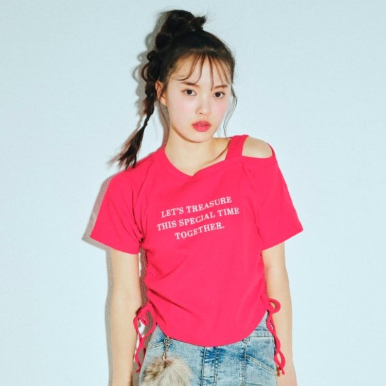ラブトキシック・エル ティー エックス シー(Lovetoxic LTXC)のワンショルドロストTシャツ Ｔシャツ