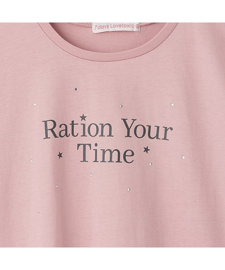 ラブトキシック・エル ティー エックス シー(Lovetoxic LTXC)の【7days】ロゴラインストーンTシャツ6