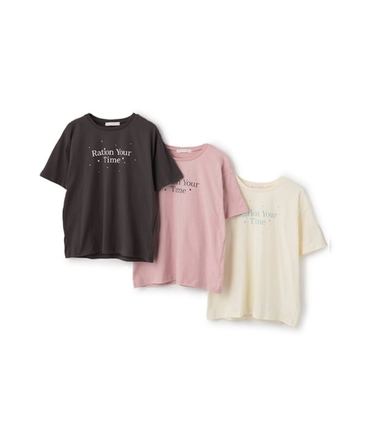 ラブトキシック・エル ティー エックス シー(Lovetoxic LTXC)の【7days】ロゴラインストーンTシャツ10