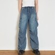 ラブトキシック・エル ティー エックス シー(Lovetoxic LTXC)の【接触冷感】デニムカーゴパンツ ネイビー(094)