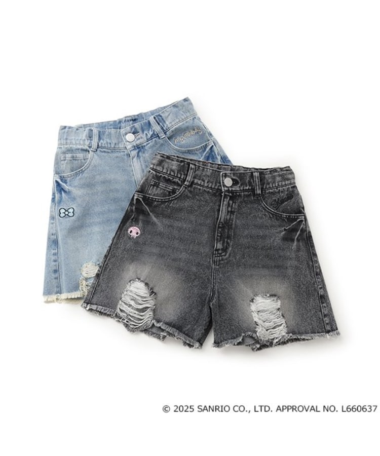 ラブトキシック・エル ティー エックス シー(Lovetoxic LTXC)の【マイメロディ・クロミ】ダメージショートパンツ18