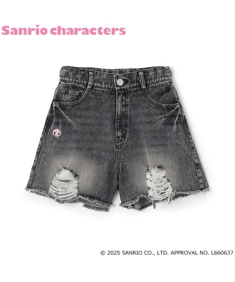 ラブトキシック・エル ティー エックス シー(Lovetoxic LTXC)の【マイメロディ・クロミ】ダメージショートパンツ20