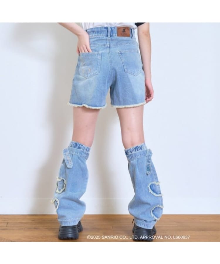 ラブトキシック・エル ティー エックス シー(Lovetoxic LTXC)の【マイメロディ・クロミ】デニムレッグカバー7