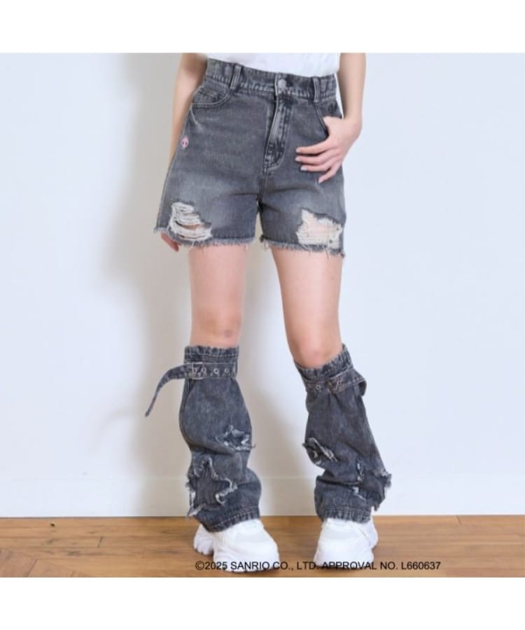ラブトキシック・エル ティー エックス シー(Lovetoxic LTXC)の【マイメロディ・クロミ】デニムレッグカバー12