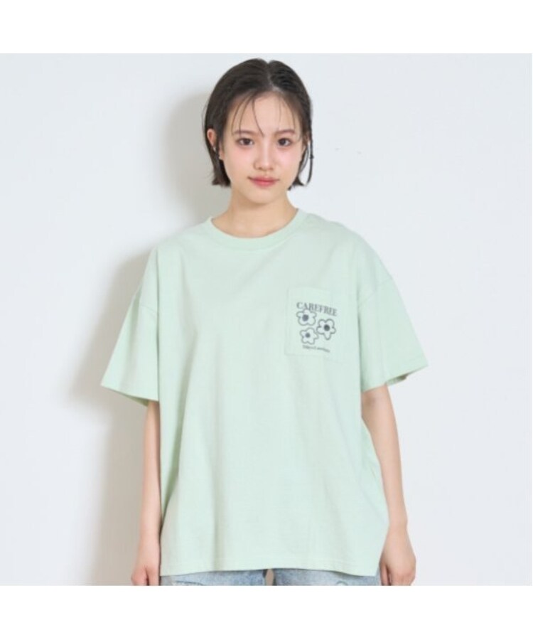 ラブトキシック・エル ティー エックス シー(Lovetoxic LTXC)の【7days】フラワーポケットBIGTシャツ19