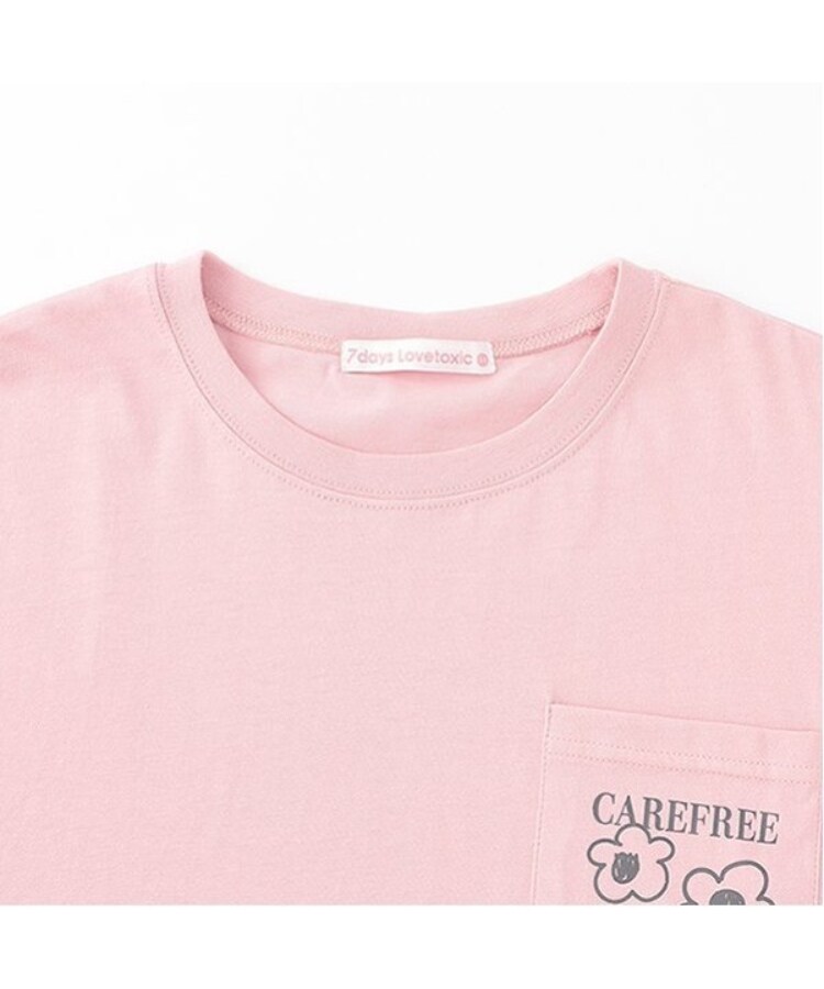 ラブトキシック・エル ティー エックス シー(Lovetoxic LTXC)の【7days】フラワーポケットBIGTシャツ26