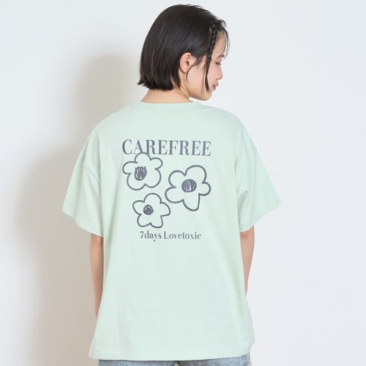 ラブトキシック・エル ティー エックス シー(Lovetoxic LTXC)の【7days】フラワーポケットBIGTシャツ Ｔシャツ