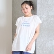 ラブトキシック・エル ティー エックス シー(Lovetoxic LTXC)の【7days】フレンチ袖リブTシャツ オフホワイト(003)