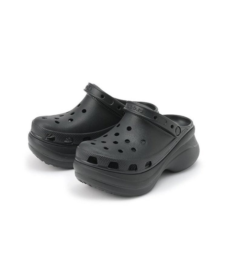 ラブトキシック・エル ティー エックス シー(Lovetoxic LTXC)の【crocs】厚底クロックス ブラック(219)