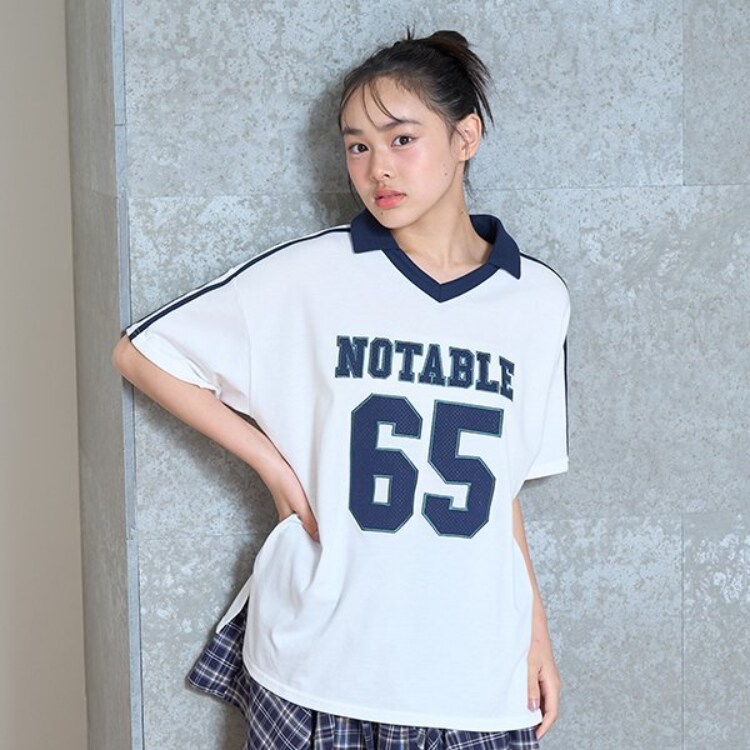 ラブトキシック・エル ティー エックス シー(Lovetoxic LTXC)の【LTXC】速乾メッシュナンバーTシャツ Ｔシャツ