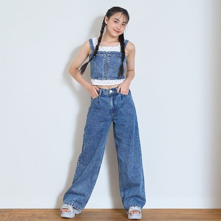 ラブトキシック・エル ティー エックス シー(Lovetoxic LTXC)の【綿100％】デニムパンツセットアップ その他