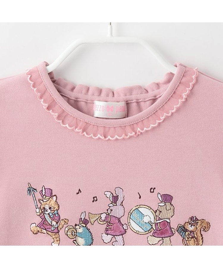 メゾピアノ(mezzo piano)の★鼓笛隊アップリケ　長袖Tシャツ2