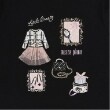 メゾピアノ(mezzo piano)の【人気商品再入荷】【直営店で取り扱い無し】フレームモチーフ　裾スカラップ　長袖Ｔシャツ3