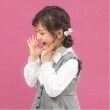 メゾピアノ(mezzo piano)のボウタイ　テレコブラウス12