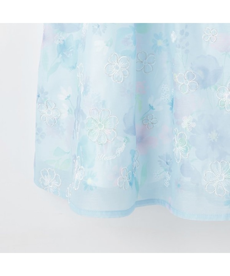花柄パネルプリント&刺しゅう ワンピース(その他) | mezzo 花柄パネルプリント&刺しゅう ワンピース(その他) | mezzo