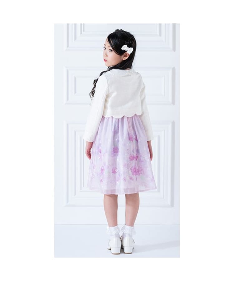 豊富なギフト 花柄パネルプリント＆刺しゅう ワンピース（その他） mezzo | ワンピース