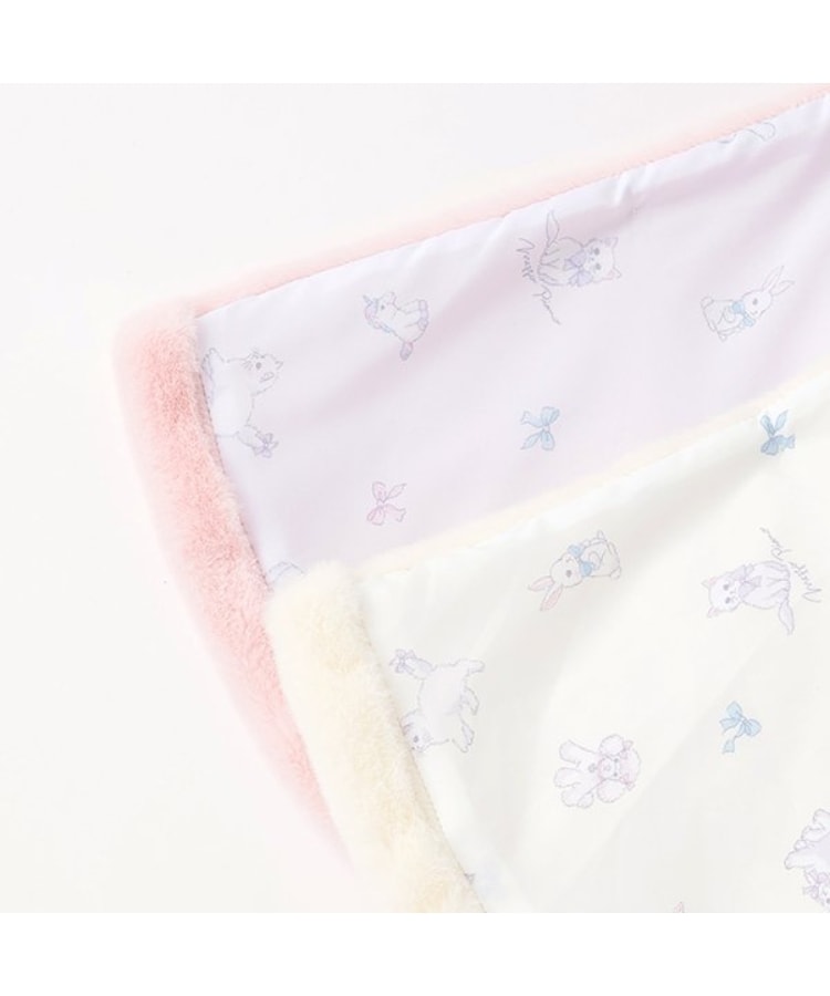 うさぎぬいぐるみつき フェイクファーケープ(パジャマ(セット うさぎぬいぐるみつき フェイクファーケープ(パジャマ(セット