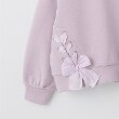 メゾピアノ(mezzo piano)の【人気商品再入荷】【直営店で取り扱い無し】レースアップリボン　レイヤードトレーナー3