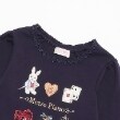 メゾピアノ(mezzo piano)の【人気商品再入荷】【直営店で取り扱い無し】アリスモチーフ　長袖Ｔシャツ2