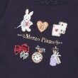 メゾピアノ(mezzo piano)の【人気商品再入荷】【直営店で取り扱い無し】アリスモチーフ　長袖Ｔシャツ3
