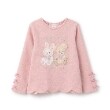 メゾピアノ(mezzo piano)の★裾スカラップベスティーズTシャツ ピンク(071)