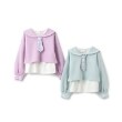 メゾピアノ(mezzo piano)のセーラー短丈プルオーバー＆長袖Tシャツセット14