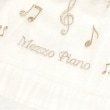 メゾピアノ(mezzo piano)の音符刺繍チュールワンピース＆ブルマ付5